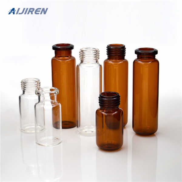 Low prices 20mm crimp amber moulded glass vials for 